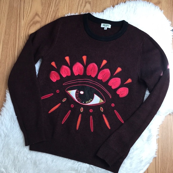 kenzo paris eye sweater